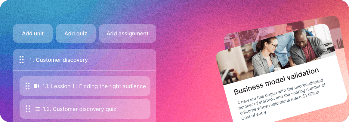 Watch how AcceleratorApp's LMS centralises courses, mentor-led training and assignments, tracks learner progress, certifies completions and measures impact.